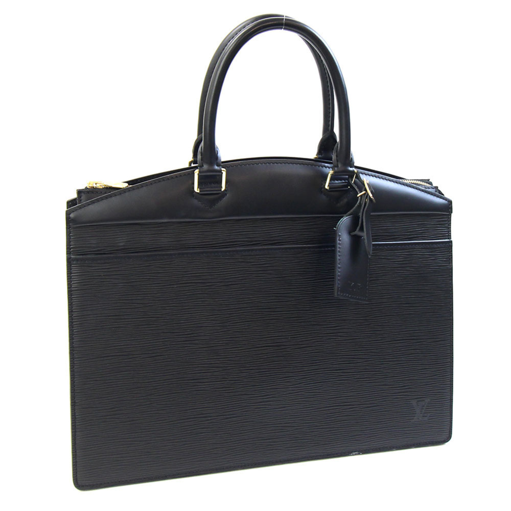 Louis Vuitton Epi Riviera Handbag M48182 Noir Black Hand Tote for Women LOUIS...